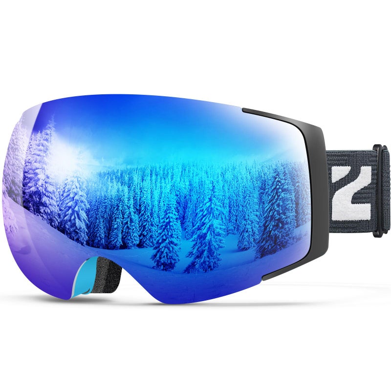ZIONOR X4 Ski Goggles Magnetic Lens - Snowboard Goggles for Men Women Adult - Snow Goggles Anti-fog UV Protection - Image 1